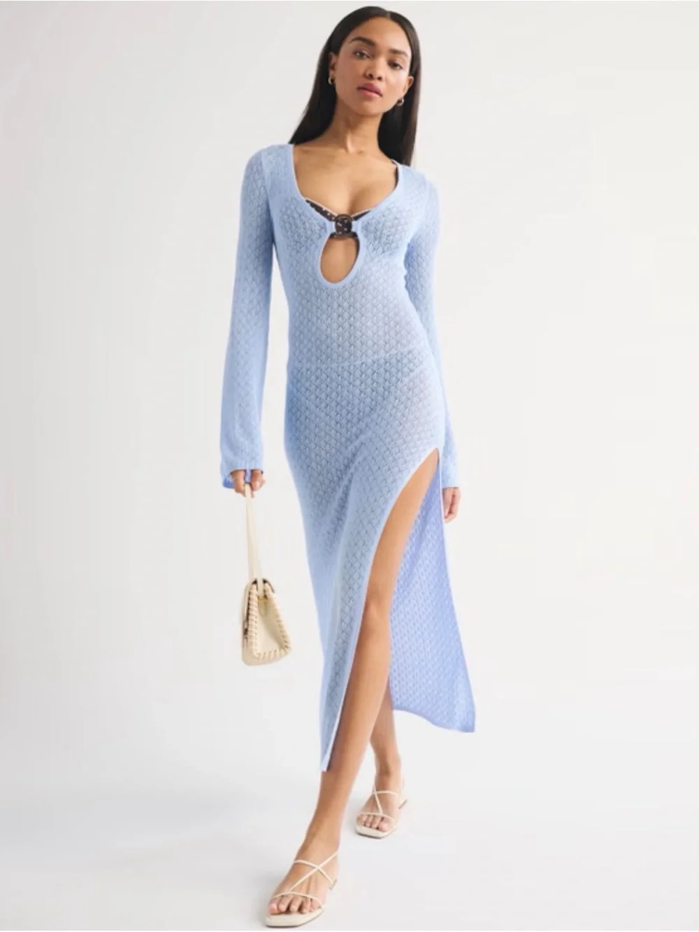 Abercrombie & Fitch Light Blue Cover Up